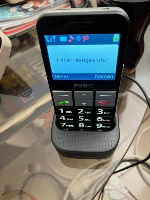 Senioren-gsm Fysic model FM-7810, Telecommunicatie, Mobiele telefoons | Overige merken, Gebruikt, Zonder abonnement, Zonder simlock