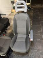 Grijs / zwart Bijrijdersstoel Ducato Boxer Ducato buscamper, Envoi, Utilisé, Opel