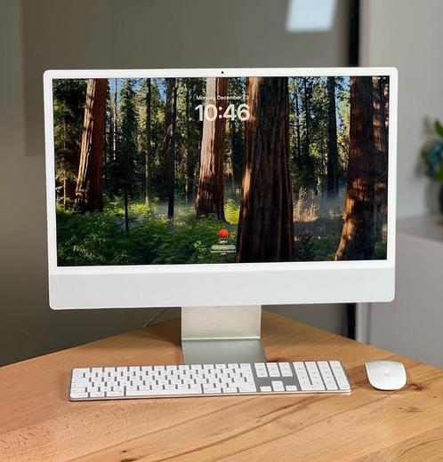 iMac 24'' zilver nieuw 16Gb 2TB met garantie, Computers en Software, Apple Desktops, Nieuw, iMac, SSD, 3 tot 4 Ghz, 16 GB, Ophalen of Verzenden