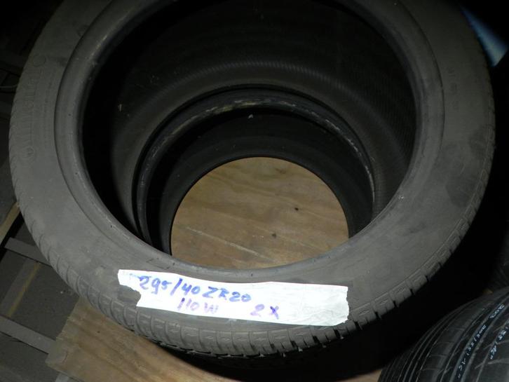 Pneus 2 x 295x40 ZR 20 110W Continental, Autos : Pièces & Accessoires, Autres pièces automobiles, Utilisé, Enlèvement ou Envoi