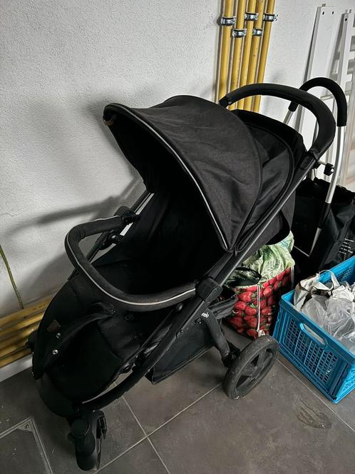 Buggy zwart liggen en zitten”, Kinderen en Baby's, Buggy's, Zo goed als nieuw, Ophalen