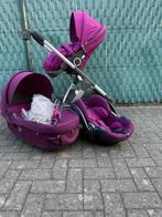 Stokke kinderwagenset, Kinderen en Baby's, Kinderwagens en Combinaties, Gebruikt, Combiwagen, Verstelbare duwstang, Ophalen