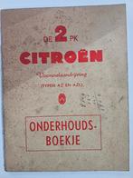 CITROËN 2PK AZ AZL MANUELLE 1953 -56, Envoi