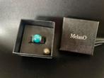 Melano ring met 2 parels, Gebruikt, Ophalen of Verzenden, 17 tot 18, Dame of Heer