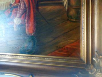 Peinture de Hoey M., Enlèvement