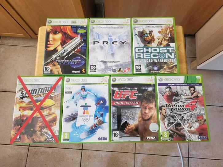 Lot de jeux XBOX 360, Consoles de jeu & Jeux vidéo, Jeux | Xbox 360, Utilisé, Enlèvement