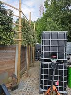 Ibc containers 1000 en 600 liter transparant en algenvrij, Ophalen, Kunststof, Met kraantje, 150 liter of meer