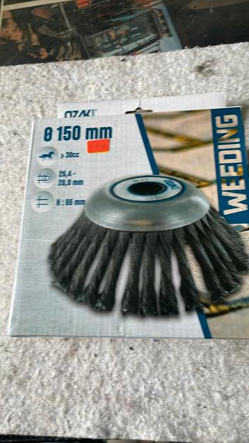 Onkruidborstel 150 mm  beschikbaar voor biedingen