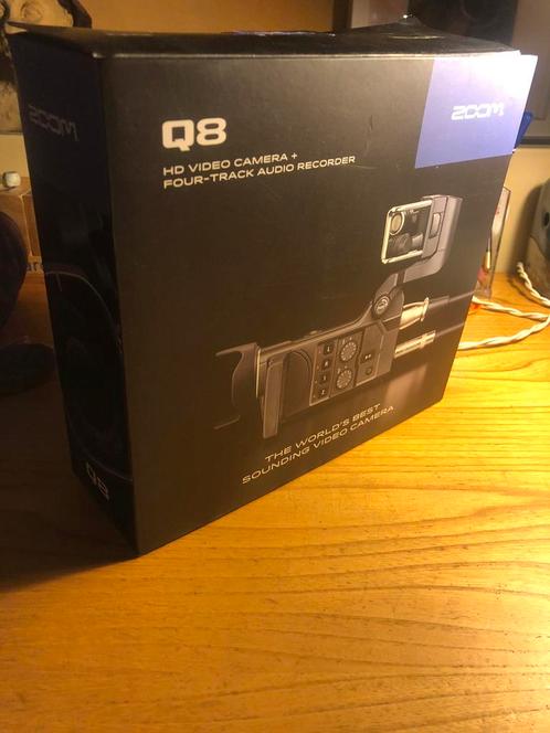 Zoom Q8 HD video camera, Audio, Tv en Foto, Videocamera's Digitaal, Zo goed als nieuw, Camera, Geheugenkaart, Overige merken, Full HD