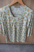 Groen geprinte bloes (K578), Kleding | Dames, T-shirts, Maat 38/40 (M), Ophalen of Verzenden, Zo goed als nieuw, Korte mouw