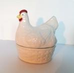 Vintage keramische hen op nest, soepterrine, Enlèvement ou Envoi