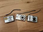 Lot van 3 digicams: Sony + 2x Traveler, Ophalen, Niet werkend, Compact, Sony