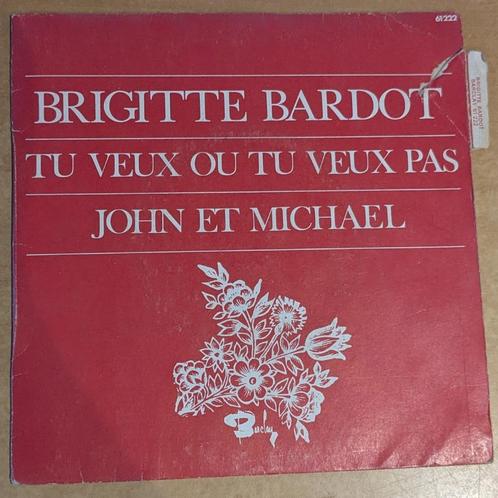 Brigitte Bardot - Tu Veux Ou Tu Veux Pas - Vinyle 45T, Cd's en Dvd's, Vinyl | Rock, Gebruikt, Poprock, Ophalen of Verzenden