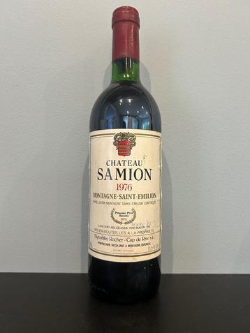 Château Samion Montagne Saint Emilion 1976 beschikbaar voor biedingen