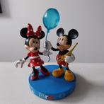 Mickey en Minnie beeld, Verzamelen, Disney, Ophalen, Mickey Mouse, Zo goed als nieuw, Beeldje of Figuurtje