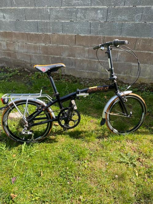 BATAVUS 20 inch 9V carbon vouwfiets, Fietsen en Brommers, Fietsen | Vouwfietsen, Zo goed als nieuw, Batavus, 20 inch of meer, Totaal opvouwbaar
