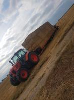 Stro grote balen, Ophalen