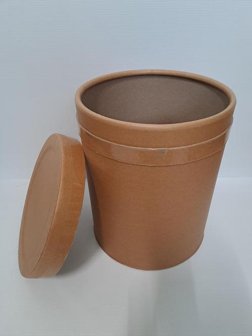 Fût fibre / kraft ~50L, Zakelijke goederen, Stock en Retail | Verpakking en Verzending, Ophalen of Verzenden