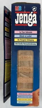 Jenga MB vintage Houten blokken Stapelspel spel, Hobby en Vrije tijd, Verzenden, Zo goed als nieuw