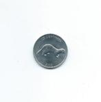Congo, Democr. Republ., 25 Centimes 2002, Mongoose., Ophalen of Verzenden, Overige landen, Losse munt