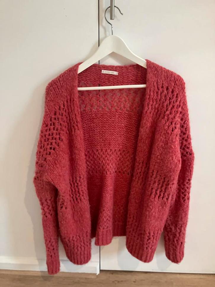 Mooie gilet- vest van Mika Elles Paris, Kleding | Dames, Truien en Vesten, Zo goed als nieuw, Maat 42/44 (L), Overige kleuren