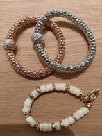 3 armbanden, Ophalen of Verzenden, Zo goed als nieuw