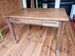 Oude houten tafel / Vintage/retro, Huis en Inrichting, Tafels | Eettafels, Ophalen, Gebruikt, 100 tot 150 cm, 50 tot 100 cm