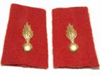 épaulettes Gendarme Katangais (Congo) (B), Collections, Emblème ou Badge, Gendarmerie, Envoi