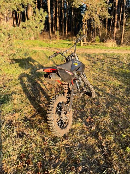 Orion pitbike 110cc 4 takt, Fietsen en Brommers, Minibikes, Midibikes en Pitbikes, Zo goed als nieuw, Pitbike, Ophalen