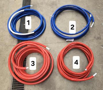 Multiskin/Alupex leidingen 20 mm/26 mm met isolatie beschikbaar voor biedingen
