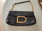 Delvaux schoudertas Le Charles trotteur donker bruin, Handtassen en Accessoires, Tassen | Damestassen, Ophalen, Gebruikt, Bruin