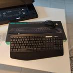 logitech draadloos toetsenbord k850, muis m720 en USB dongle, Computers en Software, Ophalen, Gebruikt, Logitech G, Azerty