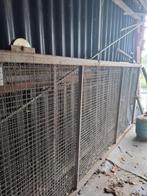 Metalen schuifhek 7.2m plus extra, Ophalen, Gebruikt