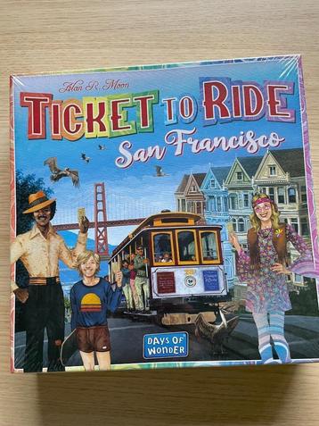 NIEUW Spel gezelschapsspel Ticket To Ride San Francisco beschikbaar voor biedingen