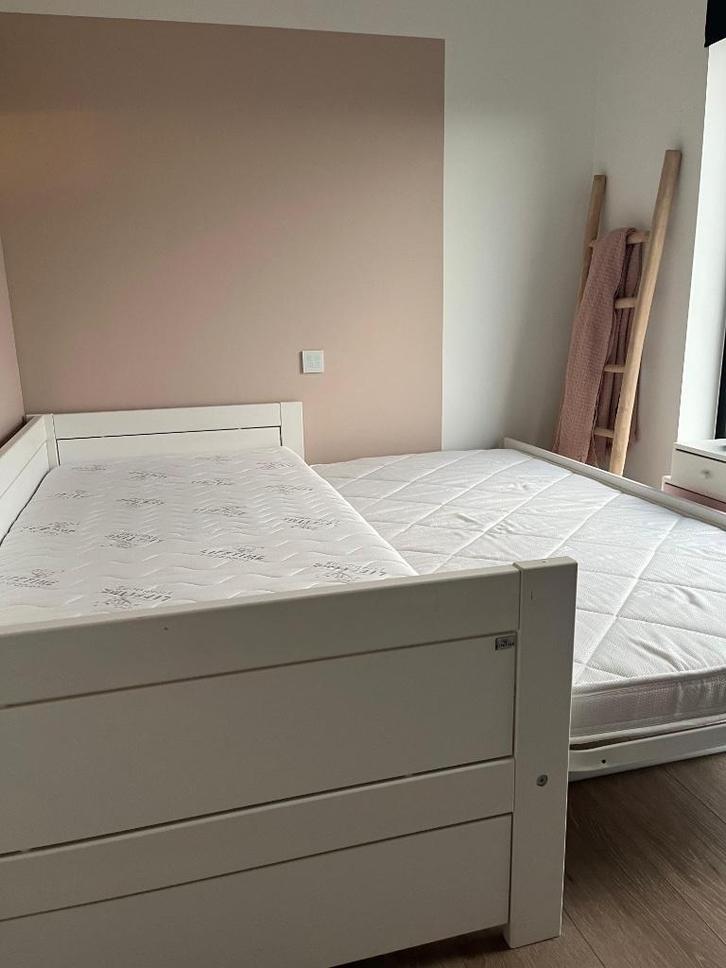 Lifetime kajuitbed met logeerbed, Kinderen en Baby's, Kinderkamer | Bedden, Gebruikt, 180 cm of meer, 85 tot 100 cm, Lattenbodem