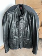 Veste en cuir Strellson noir moyen, Noir, Taille 48/50 (M), Enlèvement ou Envoi, Neuf