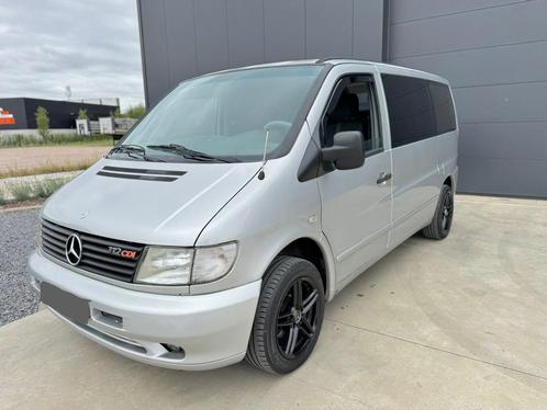 Mercedes vito 112cdi dubbel cabine 5 plaats airco, Auto's, Bestelwagens en Lichte vracht, Bedrijf, Trekhaak, Ophalen