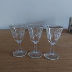 3 petits verres à digestif "Enghien", Enlèvement ou Envoi, Comme neuf