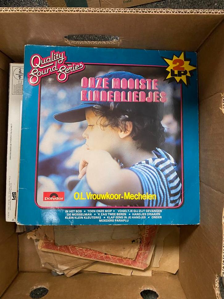 Onze mooiste kinderliedjes – O.L. Vrouwkoor Mechelen (2 LP), Cd's en Dvd's, Vinyl | Verzamelalbums, Zo goed als nieuw, Ophalen