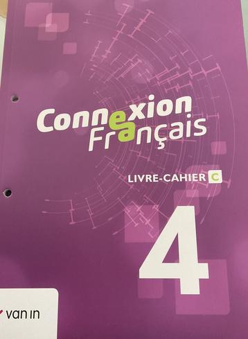 Connexion Français 4 - livre-cahier, Livres, Van in, Français, Comme neuf, Enlèvement