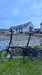 Brompton full black édition H6RN 6 vitesses dynamos facture, Vitesses, Brompton, Comme neuf, Enlèvement