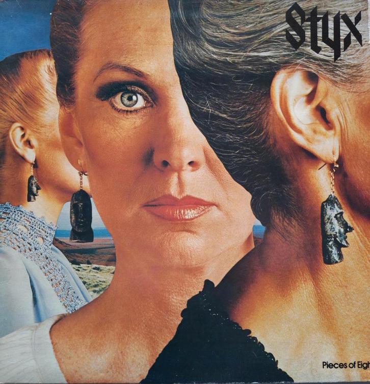STYX - Pieces of eight (LP), Cd's en Dvd's, Vinyl | Rock, Zo goed als nieuw, Progressive, 12 inch, Ophalen of Verzenden