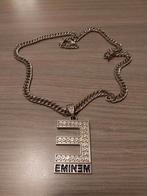 Zilverkleurige ketting EMINEM, Overige materialen, Met strass, Nieuw, Ophalen of Verzenden