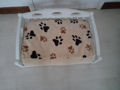 Canapé panier chien 74cmx48cm H33, Animaux & Accessoires, Paniers pour chiens, Comme neuf, Enlèvement