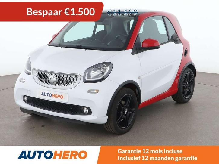 Smart Fortwo 0.9 Turbo Basis Prime (bj 2016, automaat), Auto's, Smart, Te koop, ForTwo, ABS, Airbags, Airconditioning, Bluetooth