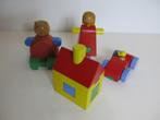 4 Vintage houten Ikea speelgoed figuren / blokken Mula ca 19, Ophalen of Verzenden