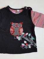 MARESE - Blouse manches longues, hibou, sequins, T.12 mois, Kinderen en Baby's, Gebruikt, Meisje, Ophalen of Verzenden, Marèse