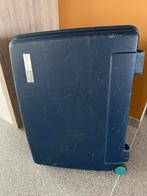 Reiskoffer DELSEY middelgroot, donkerblauw, Handtassen en Accessoires, Koffers, Hard kunststof, 45 tot 55 cm, Zo goed als nieuw