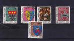 postzegels luxemburg nrs 1036/40 gestempeld zeer mooi, Postzegels en Munten, Postzegels | Europa | België, Met stempel, Ophalen of Verzenden