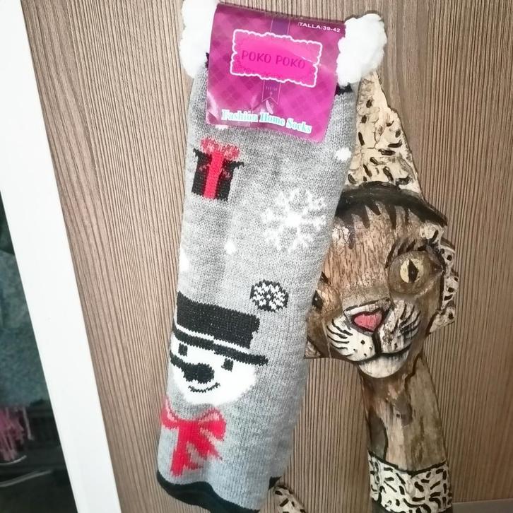 Chaussettes Antidérapantes, Kleding | Dames, Sokken en Kousen, Nieuw, Sokken en Kniesokken, Maat 39 t/m 42, Grijs